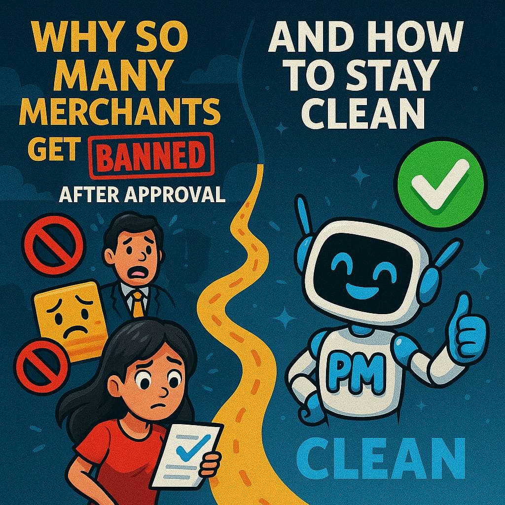 Why So Many Merchants Get Banned After Approval And How to Stay Clean