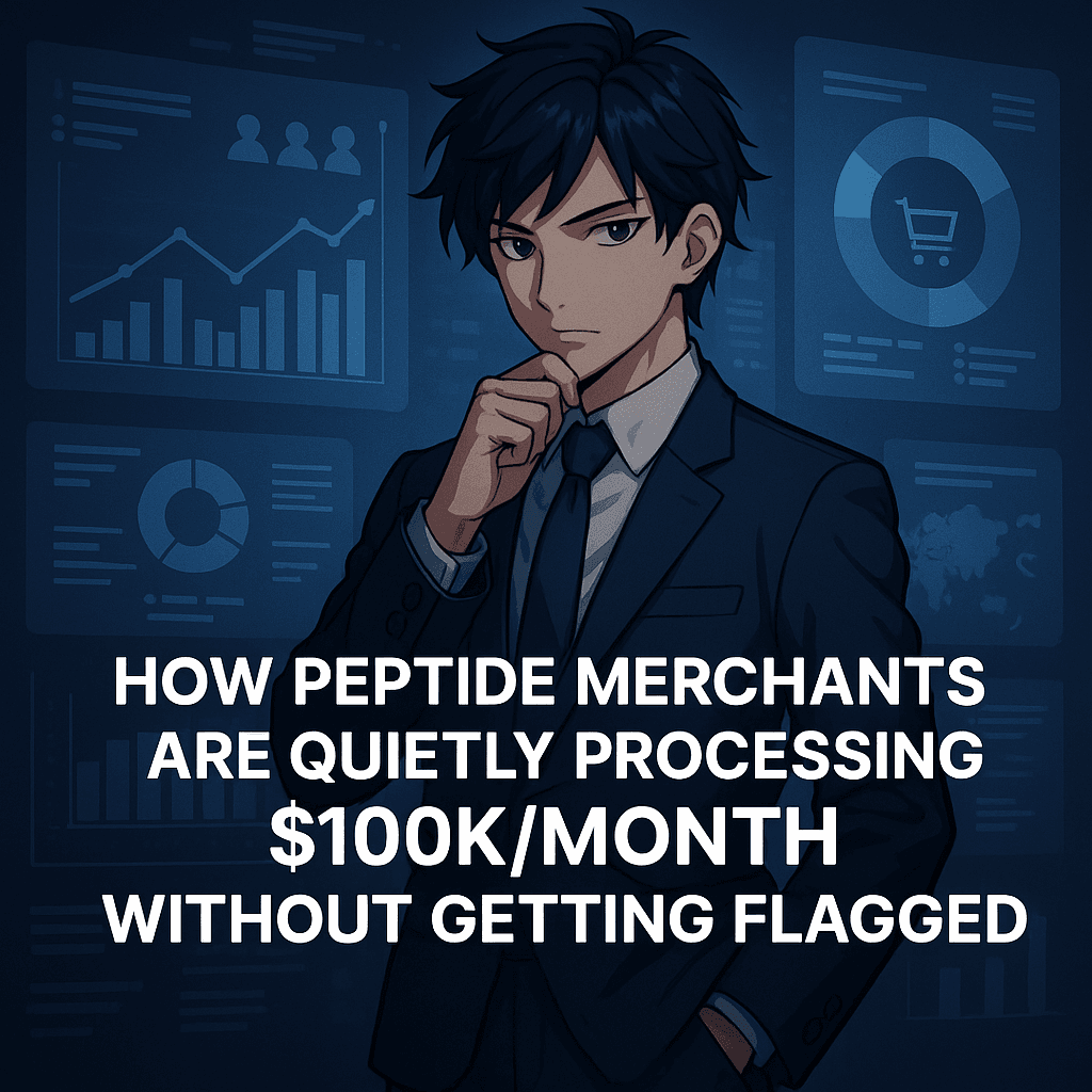 How Peptide Merchants Are Quietly Processing $100K/Month Without Getting Flagged