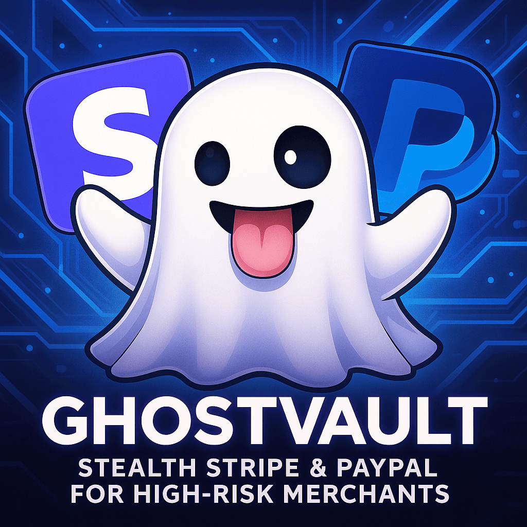 GhostVault: Stealth Stripe & PayPal for High-Risk Merchants