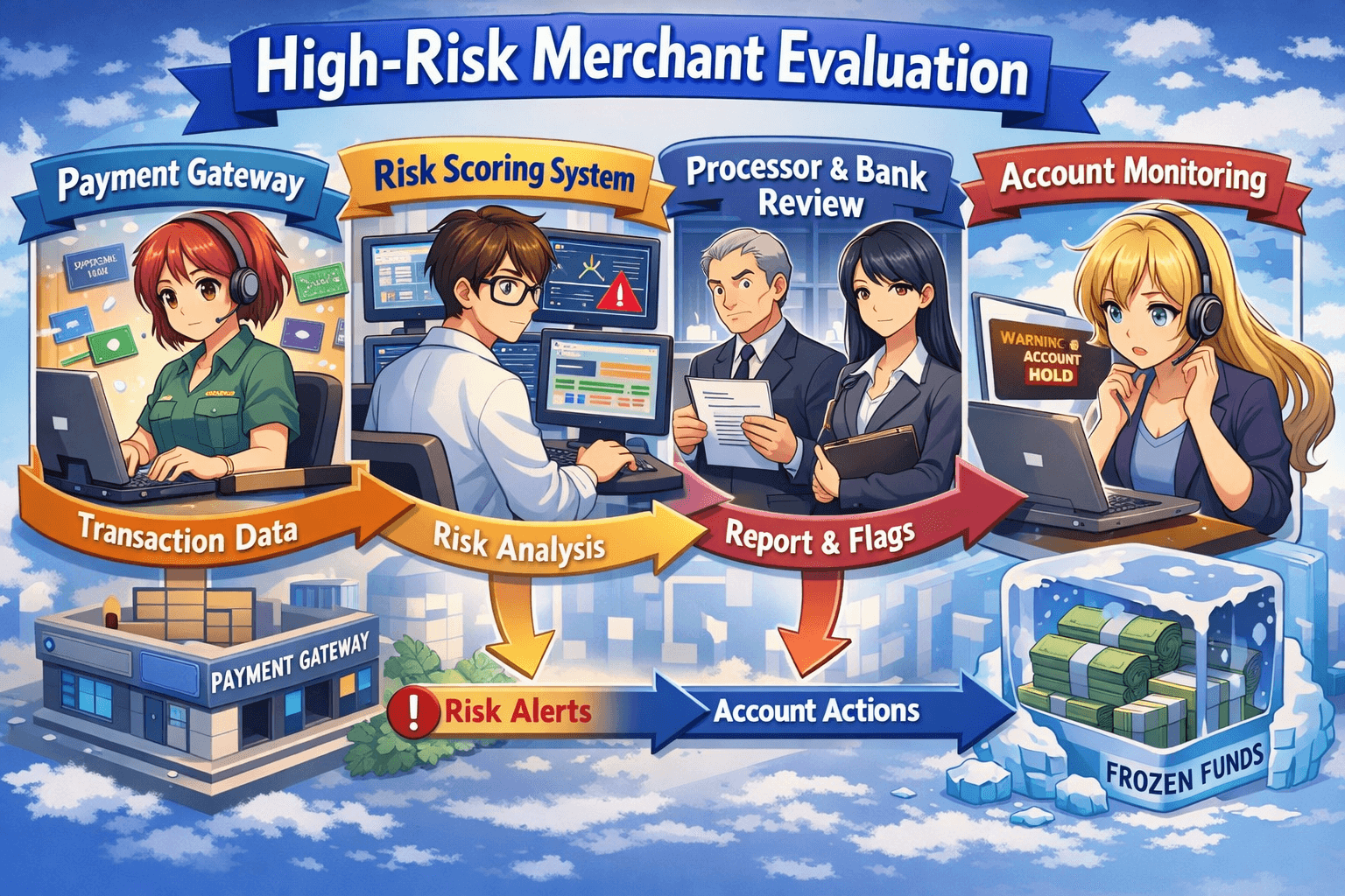 How Payment Gateways Evaluate High-Risk Merchants