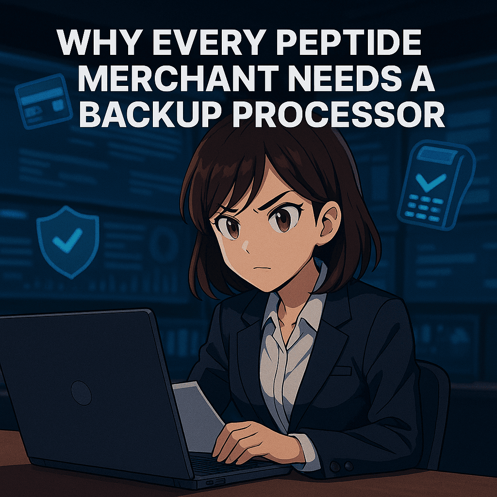 Why Every Peptide Merchant Needs a Backup Processor (Even If You're Already Processing)