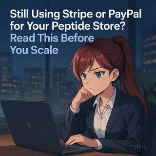 Still Using Stripe or PayPal for Your Peptide Store? Read This Before You Scale